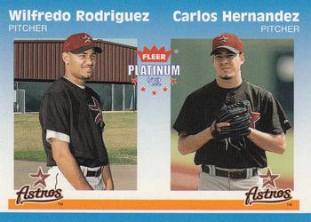 2002 Fleer Platinum #272 Wilfredo Rodriguez / Carlos Hernandez Front