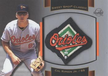 2003 Upper Deck Sweet Spot Classic - Patch Cards #P-CR1 Cal Ripken Jr. Front