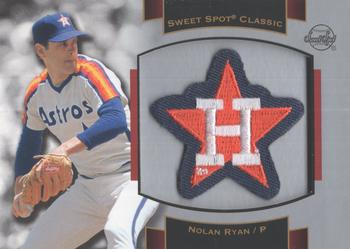 2003 Upper Deck Sweet Spot Classic - Patch Cards #P-NR1 Nolan Ryan Front