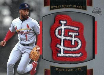 2003 Upper Deck Sweet Spot Classic - Patch Cards #P-OS1 Ozzie Smith Front