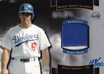 2003 Upper Deck Sweet Spot Classic - Patch Cards #P-SG3 Steve Garvey Front