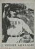 1950 Baseball Stars Strip Cards (R423) #2 Grover Alexander Front