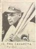 1950 Baseball Stars Strip Cards (R423) #13 Phil Cavarretta Front