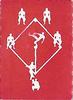 1950 Baseball Stars Strip Cards (R423) #14b Ty Cobb Back