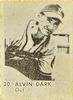 1950 Baseball Stars Strip Cards (R423) #20 Alvin Dark Front