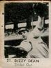 1950 Baseball Stars Strip Cards (R423) #21 Dizzy Dean Front