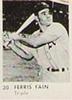 1950 Baseball Stars Strip Cards (R423) #30 Ferris Fain Front