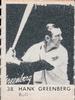 1950 Baseball Stars Strip Cards (R423) #38 Hank Greenberg Front