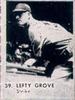 1950 Baseball Stars Strip Cards (R423) #39 Lefty Grove Front