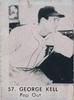 1950 Baseball Stars Strip Cards (R423) #57 George Kell Front