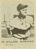 1950 Baseball Stars Strip Cards (R423) #65 Willard Marshall Front