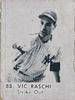 1950 Baseball Stars Strip Cards (R423) #88 Vic Raschi Front