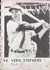 1950 Baseball Stars Strip Cards (R423) #94 Vern Stephens Front