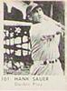 1950 Baseball Stars Strip Cards (R423) #101 Hank Sauer Front
