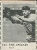 1950 Baseball Stars Strip Cards (R423) #104 Tris Speaker Front