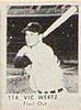1950 Baseball Stars Strip Cards (R423) #114 Vic Wertz Front