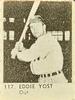 1950 Baseball Stars Strip Cards (R423) #117 Eddie Yost Front