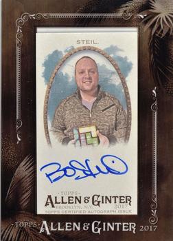 2017 Topps Allen & Ginter - Mini Framed Non-Baseball Autographs #MA-BST Bo Steil Front