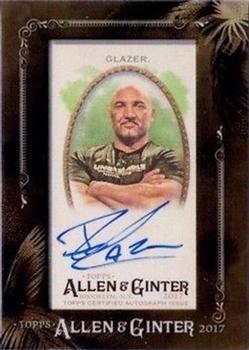 2017 Topps Allen & Ginter - Mini Framed Non-Baseball Autographs #MA-JG Jay Glazer Front