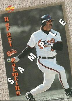 1994 Score Rookie & Traded - Samples #CP2 Rafael Palmeiro Front