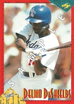 1994 Score Rookie & Traded - Samples #RT6 Delino DeShields Front
