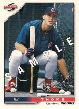 1996 Score - Samples #6 Jim Thome Front