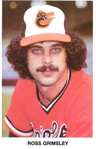 1977 Baltimore Orioles Photocards #NNO Ross Grimsley Front