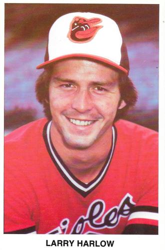 1977 Baltimore Orioles Photocards #NNO Larry Harlow Front