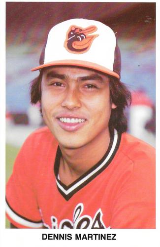 1977 Baltimore Orioles Photocards #NNO Denny Martinez Front
