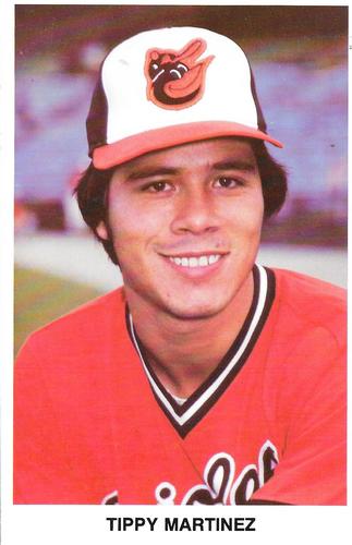 1977 Baltimore Orioles Photocards #NNO Tippy Martinez Front