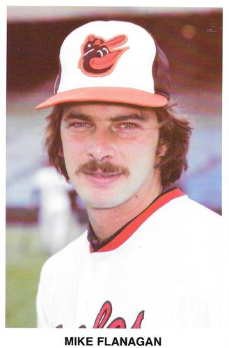 1977 Baltimore Orioles Photocards #NNO Mike Flanagan Front