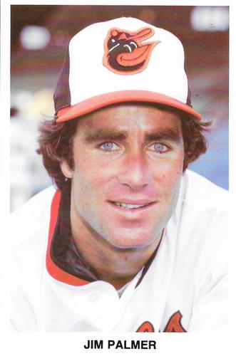 1977 Baltimore Orioles Photocards #NNO Jim Palmer Front