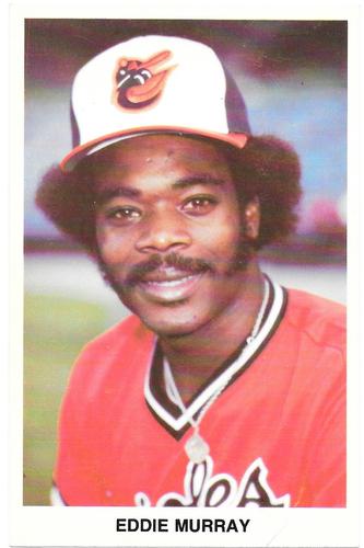 1977 Baltimore Orioles Photocards #NNO Eddie Murray Front