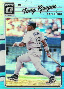 2017 Donruss Optic - Carolina Blue #164 Tony Gwynn Front