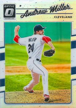 2017 Donruss Optic - Holo #92 Andrew Miller Front