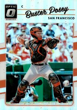 2017 Donruss Optic - Holo #134 Buster Posey Front