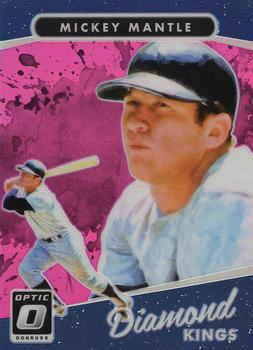 2017 Donruss Optic - Pink #7 Mickey Mantle Front