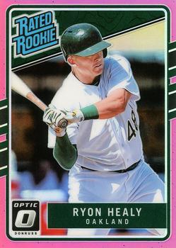 2017 Donruss Optic - Pink #60 Ryon Healy Front