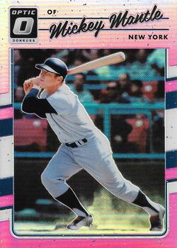 2017 Donruss Optic - Pink #165 Mickey Mantle Front