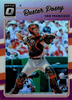 2017 Donruss Optic - Purple #134 Buster Posey Front