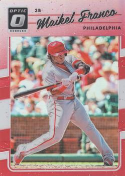 2017 Donruss Optic - Red #127 Maikel Franco Front