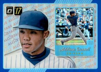 2017 Donruss Optic - All Stars Blue #AS1 Addison Russell Front