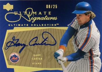 2003 Upper Deck Ultimate Collection - Signatures Gold #US-GC Gary Carter Front