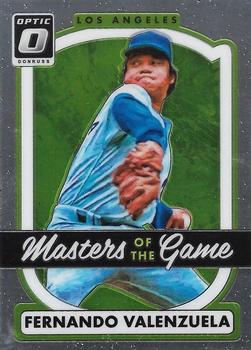 2017 Donruss Optic - Masters of the Game #MG2 Fernando Valenzuela Front