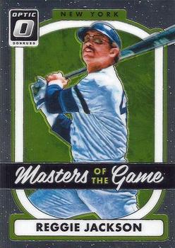 2017 Donruss Optic - Masters of the Game #MG9 Reggie Jackson Front