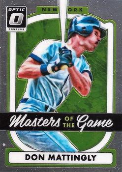 2017 Donruss Optic - Masters of the Game #MG11 Don Mattingly Front