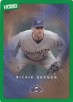 2003 Upper Deck Victory - Tier 1 Green #44 Richie Sexson Front