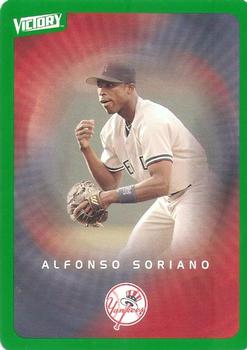 2003 Upper Deck Victory - Tier 1 Green #55 Alfonso Soriano Front