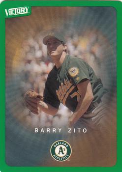 2003 Upper Deck Victory - Tier 1 Green #64 Barry Zito Front