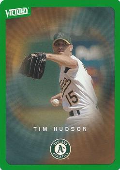 2003 Upper Deck Victory - Tier 1 Green #66 Tim Hudson Front